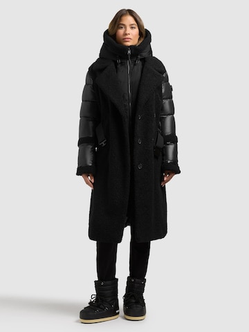 khujo Winter Coat 'Kalmia2' in Black