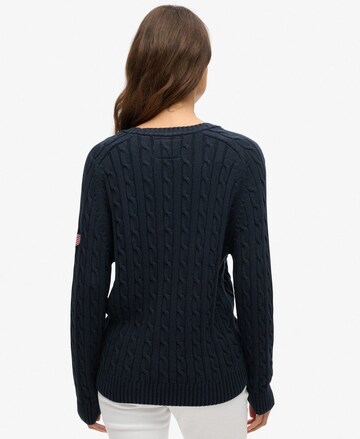 Superdry Pulóver - kék