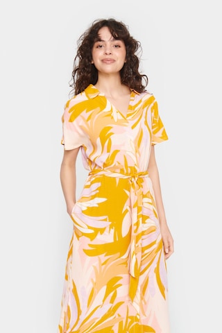 SAINT TROPEZ Sukienka 'Blanca' w kolorze pomarańczowy