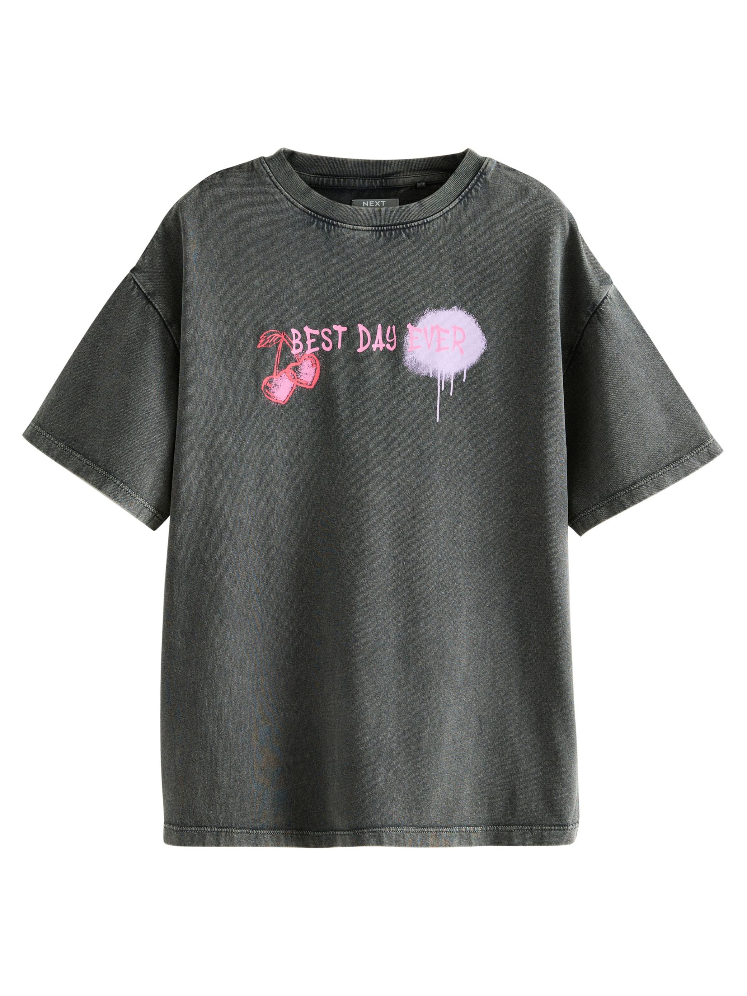 melns Next T-Krekls: no priekšpuses