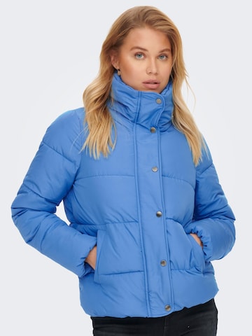 Veste mi-saison 'Cool' ONLY en bleu : devant