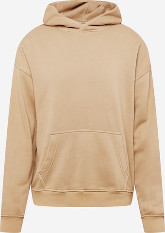 Abercrombie & Fitch Sweatshirt in Bruin: voorkant