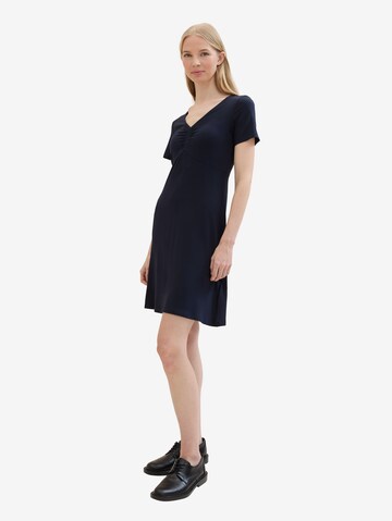 TOM TAILOR Kleid in Blau