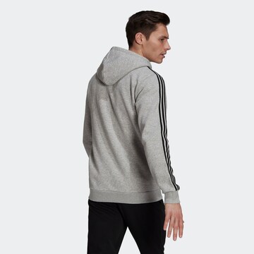 ADIDAS SPORTSWEAR Skinny Sportovní mikina 'Essentials' – šedá
