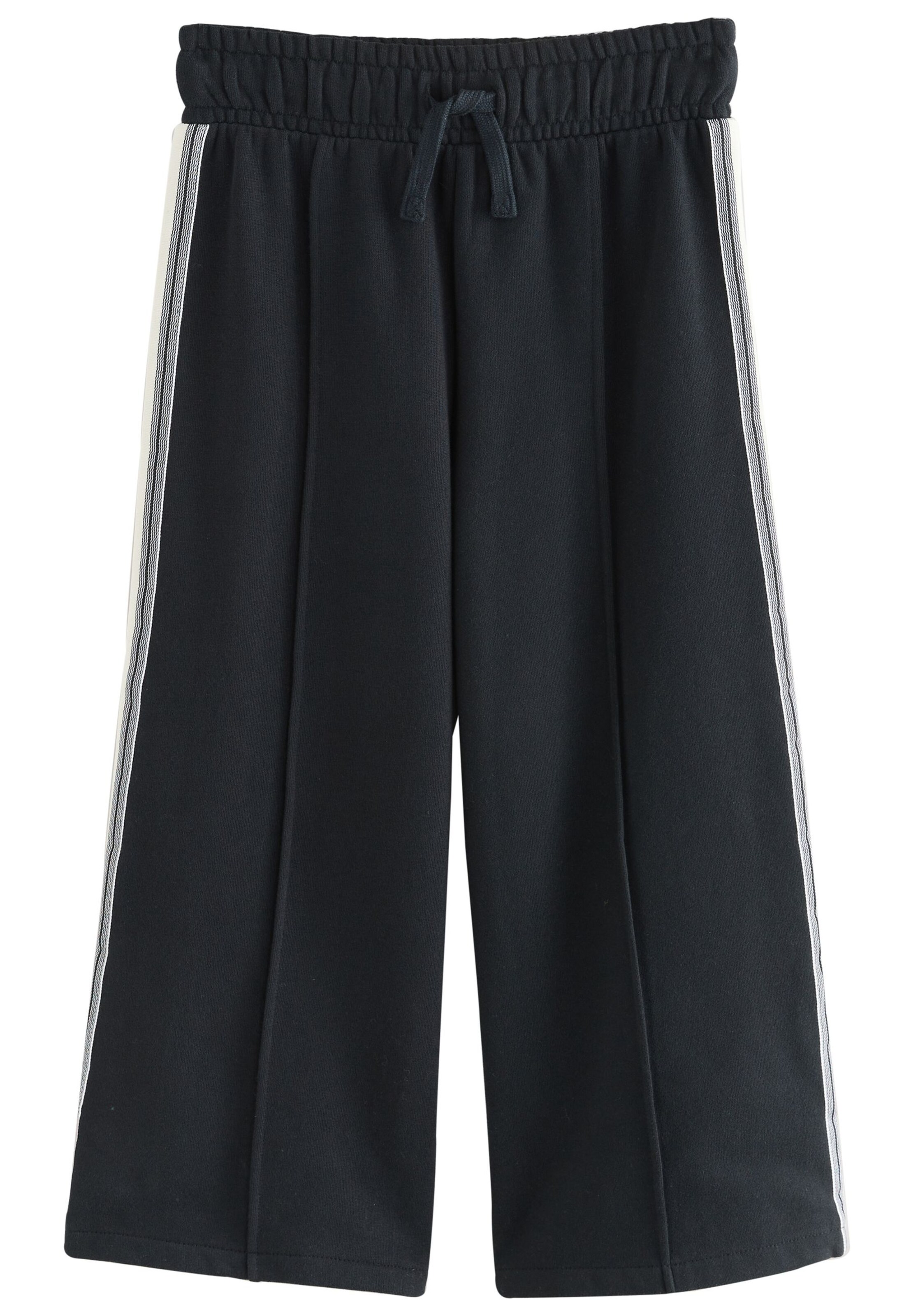 NextWide Leg/ Široke nogavice Hlače - crna boja: prednji dio