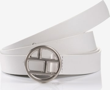 TOM TAILOR Belt 'LAYA' in White: front