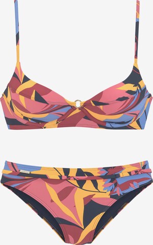 T-shirt Bikini di SUNSEEKER in rosa: frontale