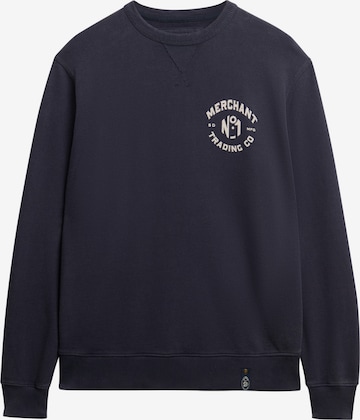 Sweat-shirt Superdry en vert : devant