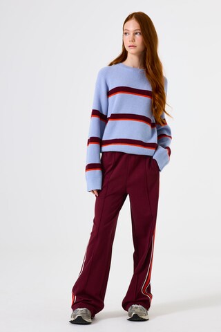 GARCIA Wide leg Pants in Red