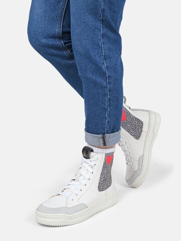 Crickit High-top trainers 'MAXIE' in White: front