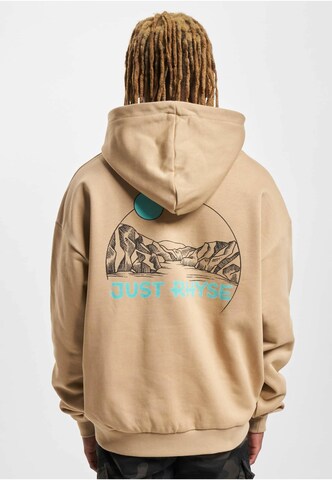 Just Rhyse Sweatshirt 'RisingSun' in Beige: front