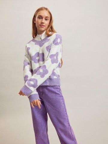 Pull-over 'Taisy' LMTD en violet : devant