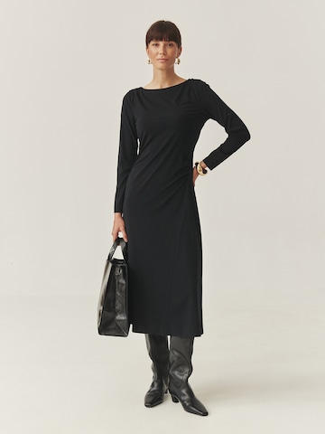 TATUUM Damenkleid Wirkware GARANA in Schwarz