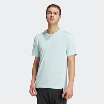 ADIDAS TERREX Performance Shirt 'Multi' in Blue: front