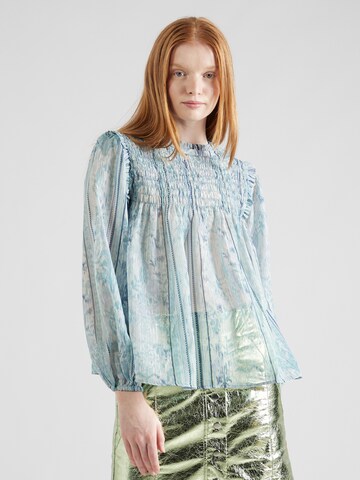 River Island Blouse in Blauw: voorkant