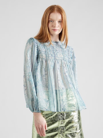 River Island Blouse in Blauw: voorkant