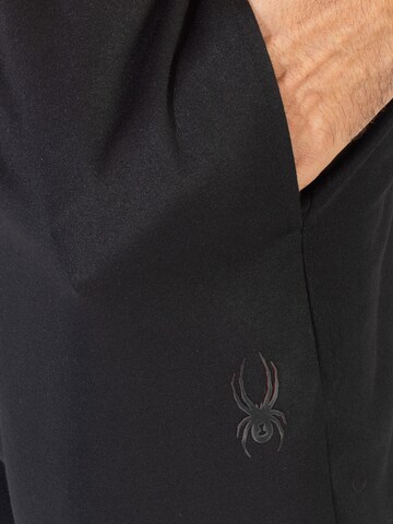 Spyder Normální Sportovní kalhoty – černá