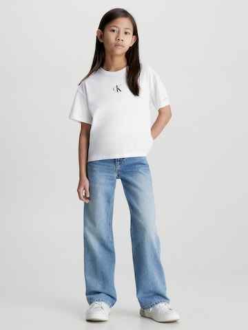 T-Shirt Calvin Klein Jeans en blanc