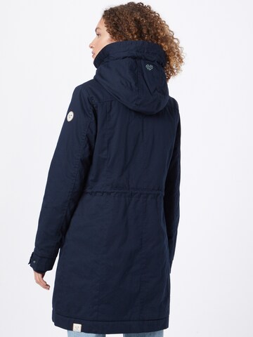 Ragwear Between-seasons parka 'AURORIE' in Blue