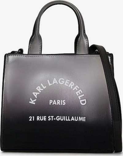 Karl Lagerfeld Käsilaukku koossa One Size värissä antrasiitti / valkoinen, Tuotenäkymä