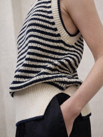 ECOALF Knitted Top 'TULIP' in White