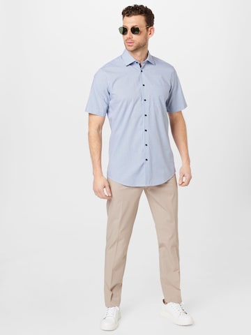 SEIDENSTICKER - Ajuste regular Camisa en azul