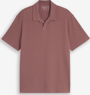 TOM TAILOR DENIM Poloshirt in Lila: Vorderseite