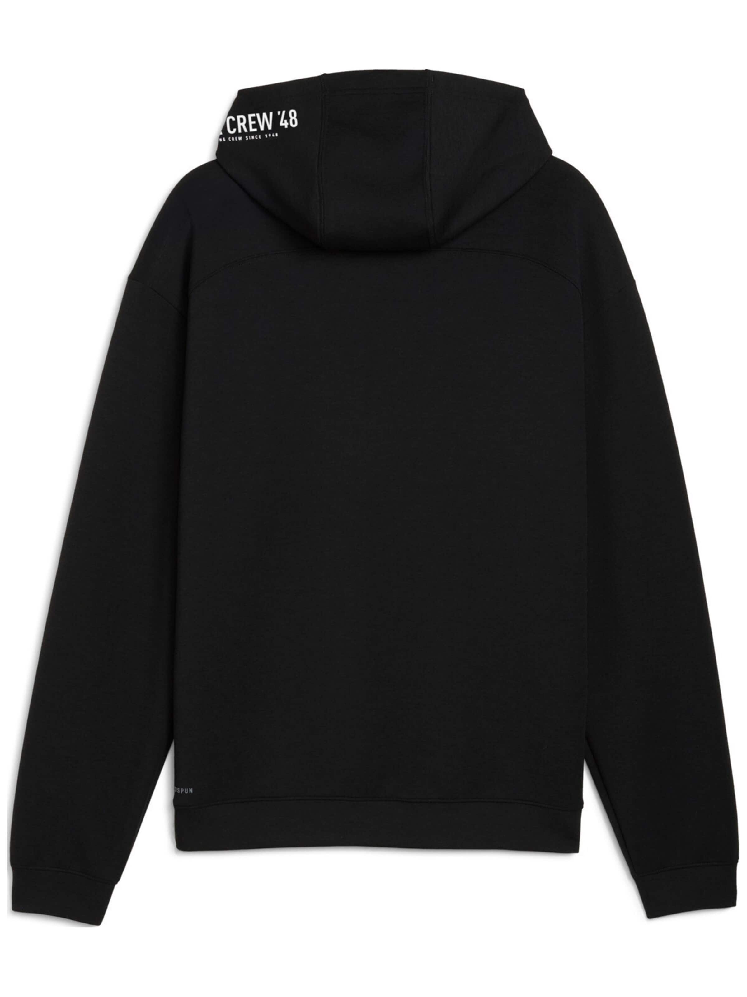 PUMA Sweatvest 'Puma M Cloudspun Hoodie' in Zwart