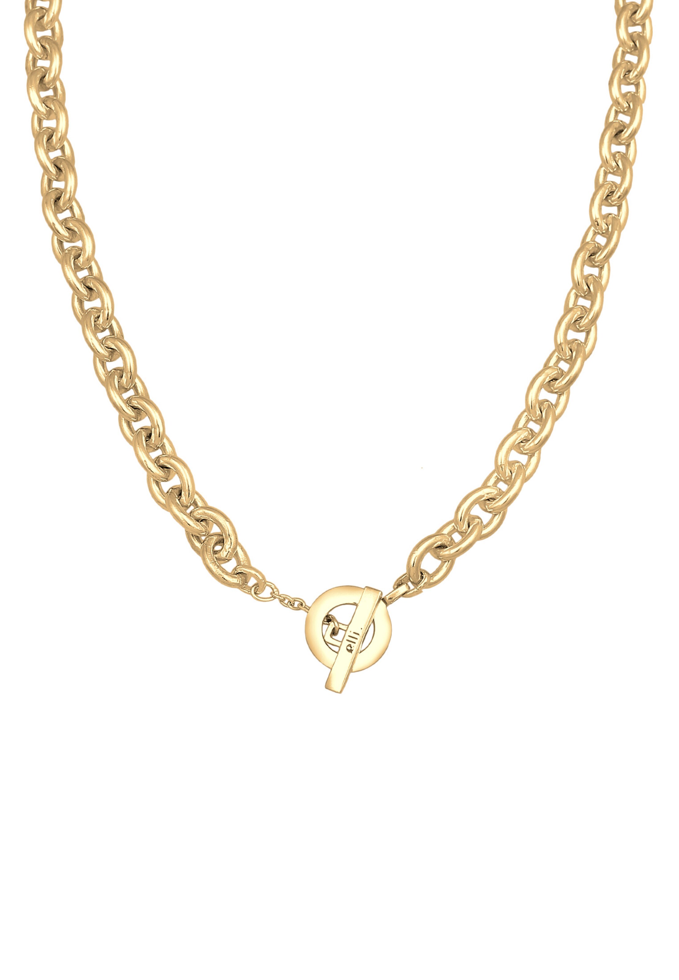 ELLI PREMIUM Ketting 'Chunky' in Goud