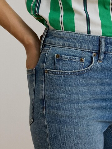 Slimfit Jeans di Lauren Ralph Lauren in blu