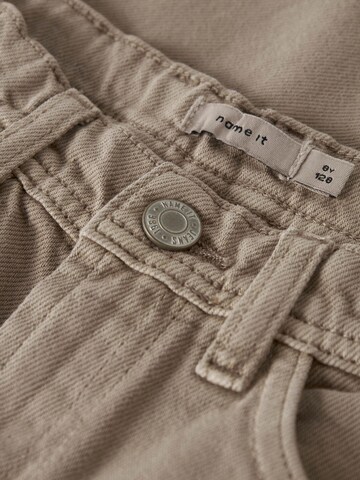 NAME IT - regular Vaquero en beige