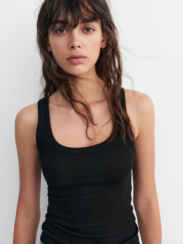 Pull&Bear Top in Schwarz