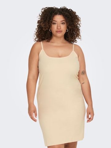 ONLY Carmakoma Jurk 'LINNEA' in Beige