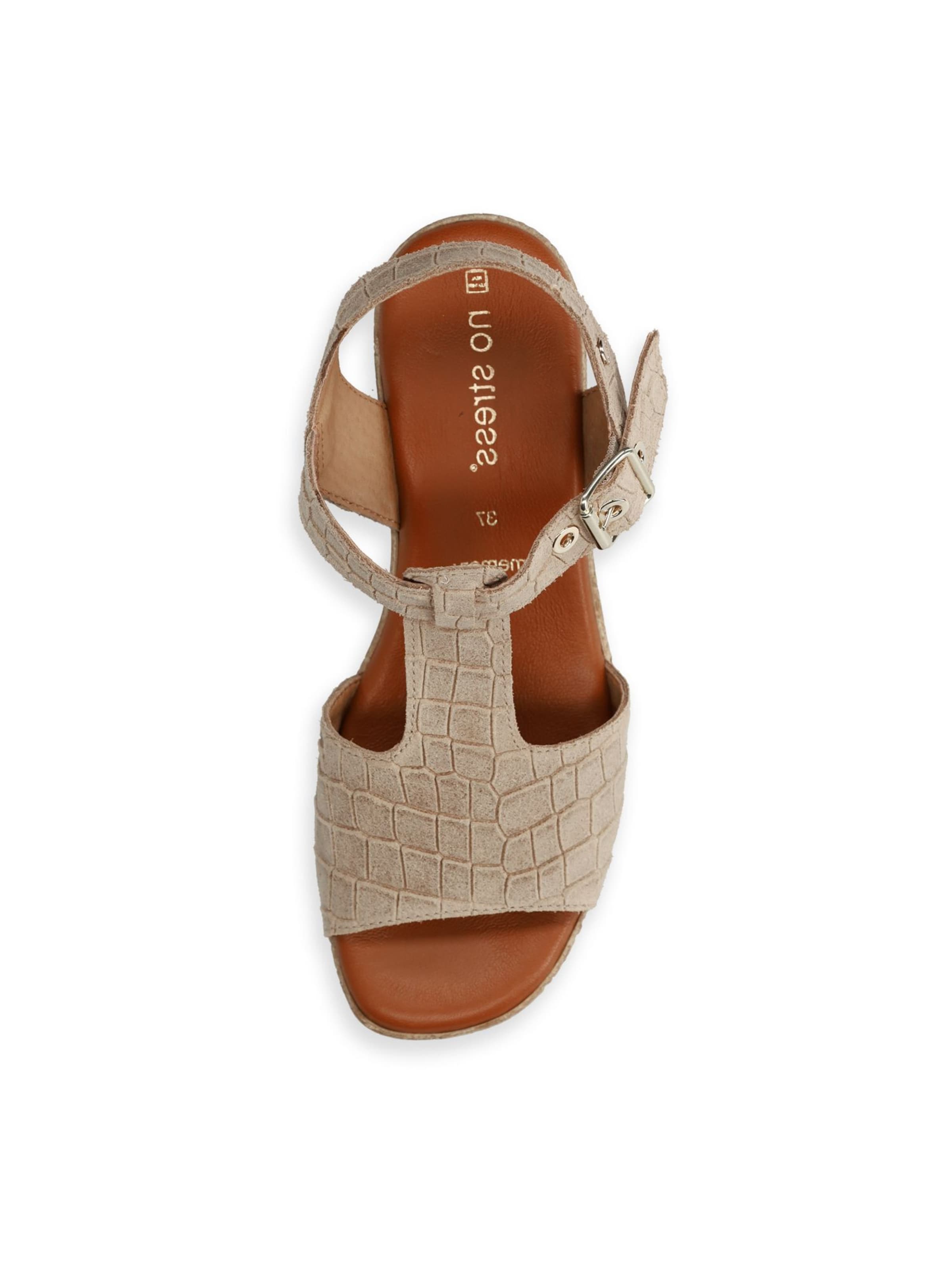 no stress Sandale in Beige