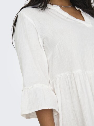 ONLY Carmakoma - Vestido 'Thyra' en blanco