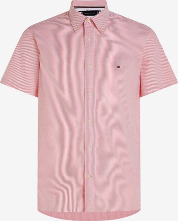 TOMMY HILFIGER Regular fit Button Up Shirt in Red: front