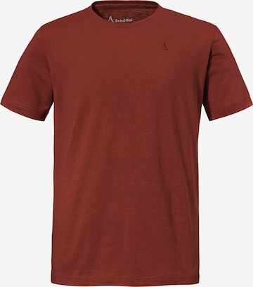 Schöffel Performance Shirt 'Hohberg' in Red: front