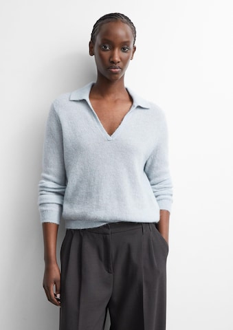 Pull-over COMMA en bleu : devant