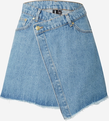 SOMETHINGNEW Rok 'WENDA' in Blauw: voorkant