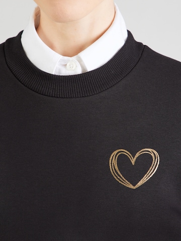 ABOUT YOU Sweatshirt 'Virginia' i svart