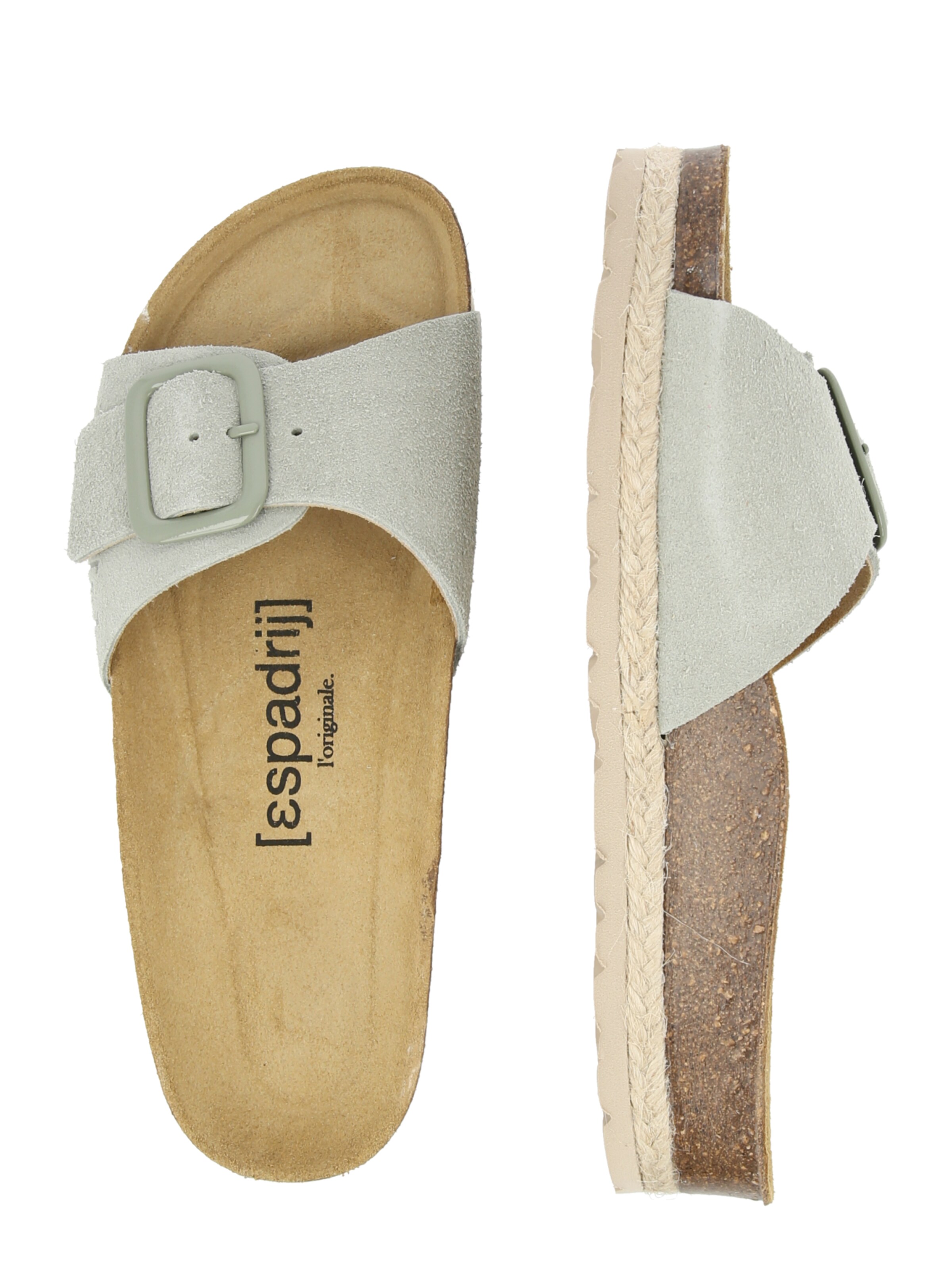 Mule 'COPINE' espadrij l´originale en vert
