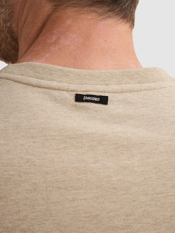 VANGUARD Paita 'T-shirt in cotton jersey with stretch' värissä harmaa