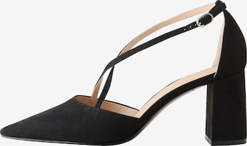 Next Sandal in Black: front