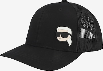 Karl Lagerfeld Basecap ' 805619 ' in Schwarz: Vorderseite