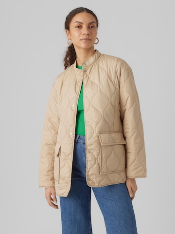 Veste mi-saison 'FELICITY' VERO MODA en beige : devant