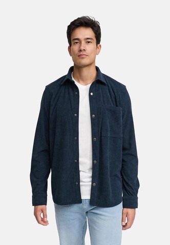 Chemise 'INNemoto' INDICODE JEANS en bleu : devant