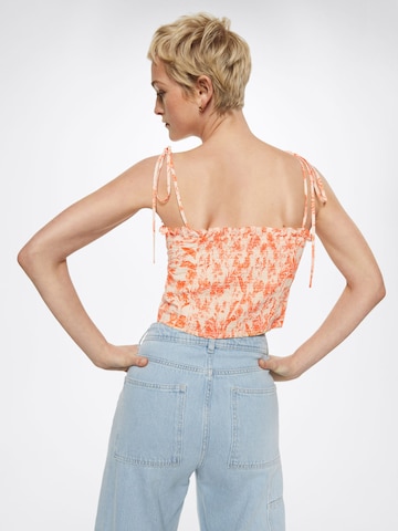 MANGO Top 'CUQUI' in Orange