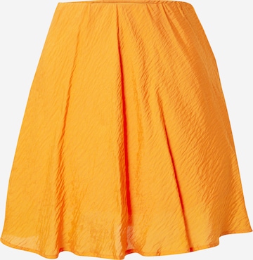 Gina Tricot - Saia 'Sofie' em laranja: frente