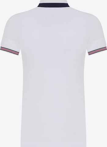 DENIM CULTURE - Camiseta 'Vanessa' en blanco