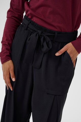 Kaffe Loose fit Trousers 'Signa' in Black